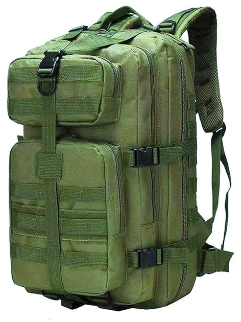 Тактический штурмовой рюкзак Combat S1645408 хаки - изображение 2