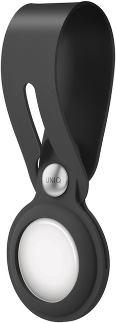 Чохол-брелок Uniq Vencer Silicone для Apple AirTag Grey (8886463677339) - зображення 2