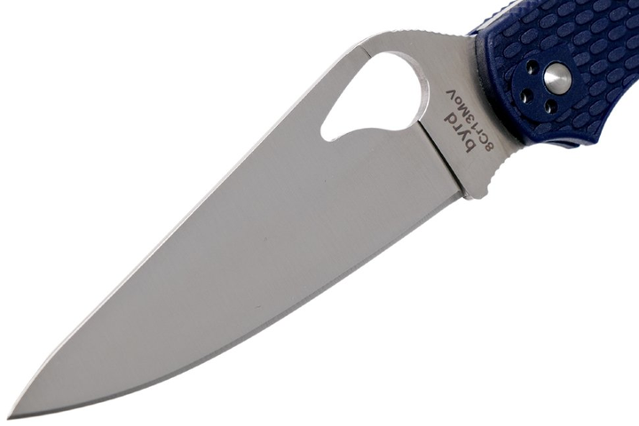 Нож складной Spyderco Byrd Cara Cara 2 FRN Blue тип замка Back Lock BY03PBL2 - изображение 2