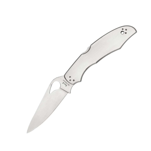 Нож складной Spyderco Byrd Cara Cara 2 Steel Handle тип замка Back Lock BY03P2 - изображение 1