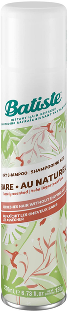 Suchy szampon Batiste Dry Shampoo Clean&Light Bare 200 ml (5010724529836) - obraz 1