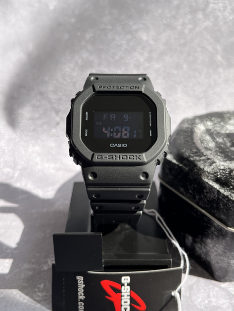Мужские противоударные часы Casio dw-5600bb g-shock тактические часы ...