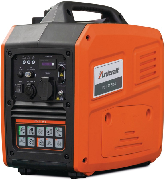 Электрогенератор инверторный бензиновый Unicraft PG-I 21 SR-S 1.8 кВт/2 ...