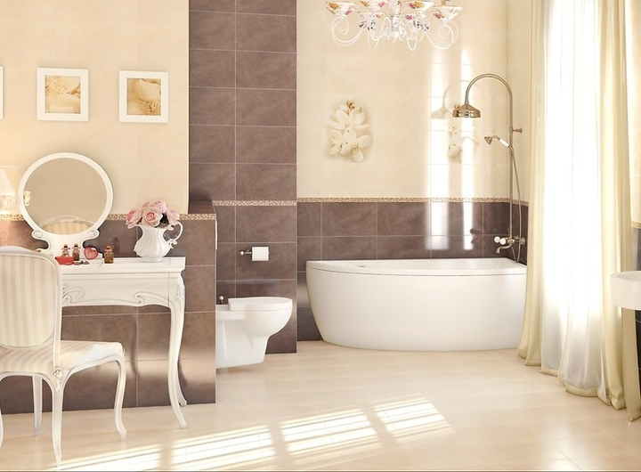 Настінна плитка DIANA BEIGE 25x40, бежева, глянцева – фото, отзывы ...