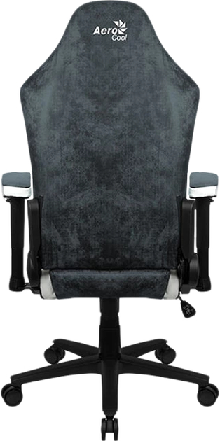 Крісло Aerocool Crown AeroSuede Steel Синє AEROCROWN-STEEL-BLUE (4711099471225) - зображення 7
