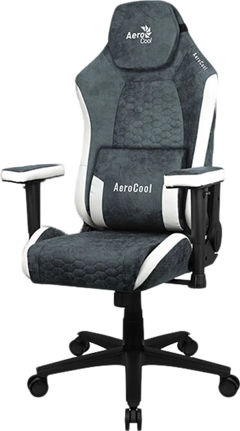 Крісло Aerocool Crown AeroSuede Steel Синє AEROCROWN-STEEL-BLUE (4711099471225) - зображення 9