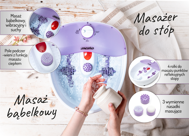 Masażer do stóp Mesko MS 2152 - obraz 9
