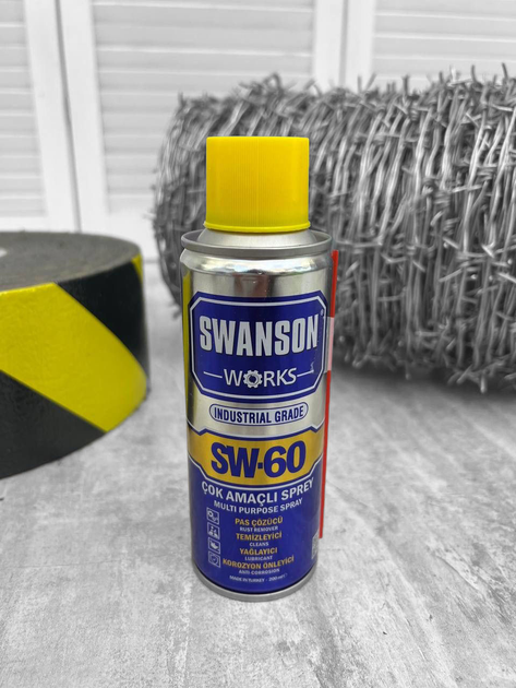 Многоцелевая смазка и очиститель с широким спектром применения Swanson Works SW-60 (200 мл) - изображение 1