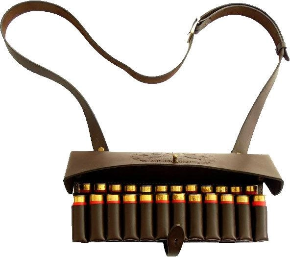 Патронташ MEDAN 2008 (24х12 к) кожаный - изображение 1