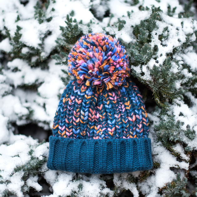 Czapka dziecięca zimowa beanie Art Of Polo cz21302-1 43-54 cm Wielokolorowa (5902021178605) - obraz 5