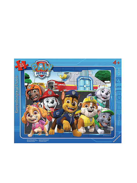 Puzzle klasyczne Ravensburger Frame Puzzle Paw Patrol 32 x 24 cm 33 elementy (4005556051458) - obraz 1