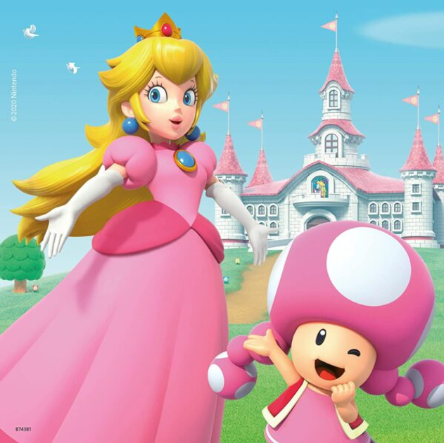 Набір фігурних пазлів Ravensburger Super Mario 21 x 21 см 3 х 49 елементів (4005556051861) - зображення 3