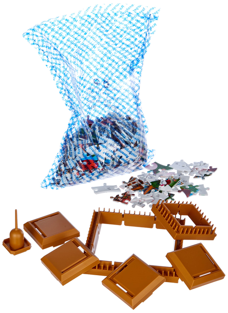 Puzzle 3D Ravensburger - Wieża Eiffla w wersji Love Edition 17 x 17 x 44 cm 224 elementy (4005556111831) - obraz 3
