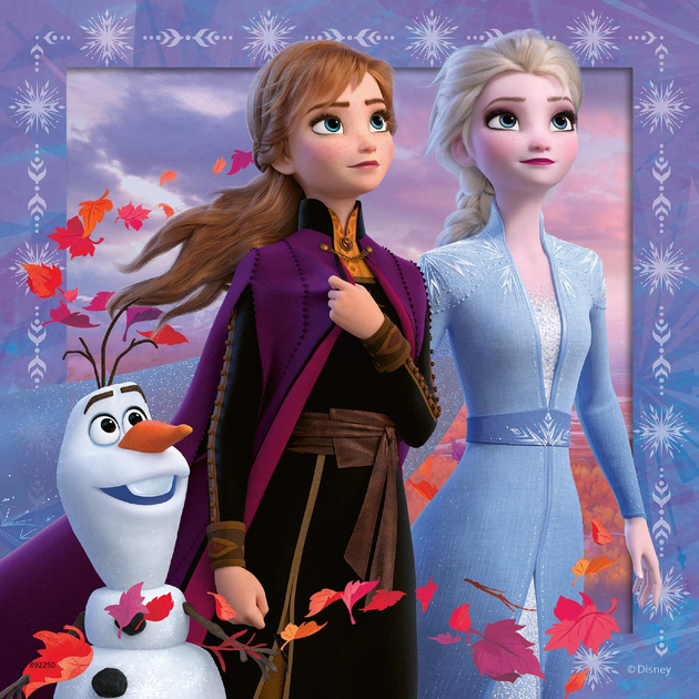 Puzzle klasyczne Ravensburger Disney Frozen 2 The Journey Begins 70 x 50 cm 1000 elementów (4005556050116) - obraz 2