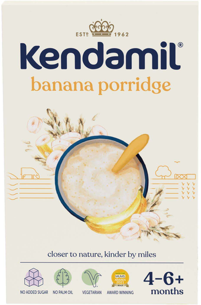 Молочная каша Kendamil с бананом с 4-6 месяцев 150 г (92000006) 