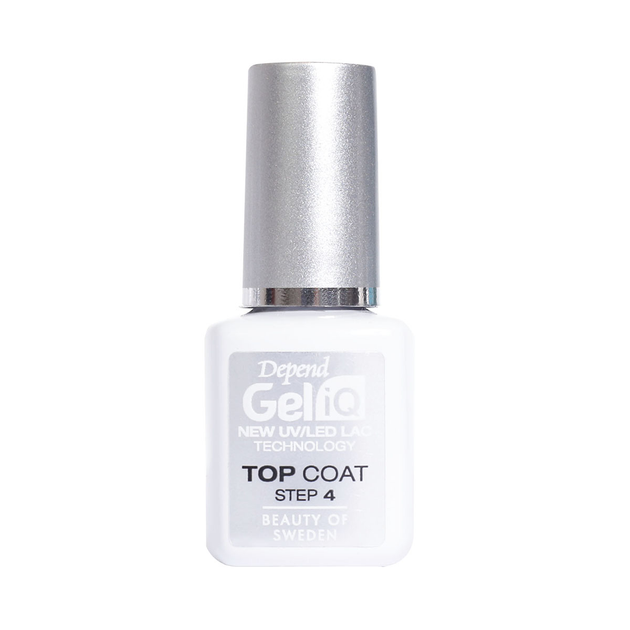 Топ для нігтів без липкого шару Beter Depend Gel Iq Topcoat Paso 4.5 мл (73182177) - зображення 1