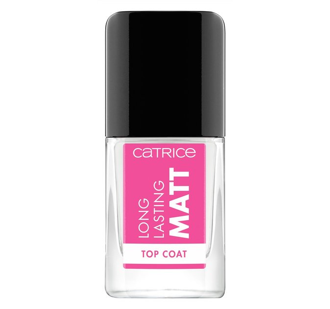 Top do paznokci bez lepkiej warstwy Catrice Cosmetics Long Lasting Matt Top Coat 10.5 ml (4059729356550) - obraz 1