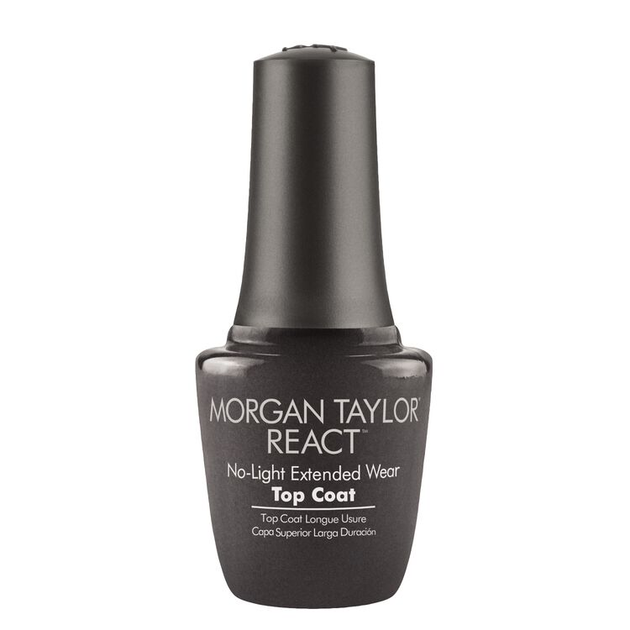 Top do paznokci bez lepkiej warstwy Morgan Taylor React Top Coat 15 ml (813323023041) - obraz 1