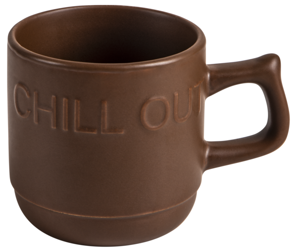 Чашка Limited Edition Chillout 240 мл коричневая (YF6034-2