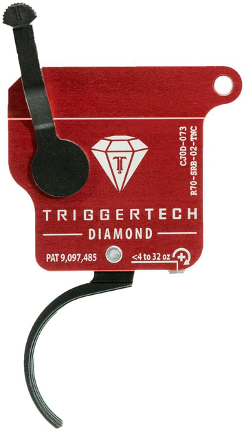 УСМ TriggerTech Diamond Curved для Remington 700. Регульований одноступінчастий - зображення 1