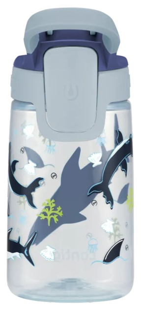 Пляшка дитяча Contigo Gizmo Sip Macaroon Sharks 0.42 л (2136792) - зображення 2