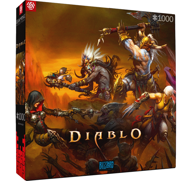Puzzle Good Loot Diablo: Heroes Battle 1000 elementów (5908305235415) - obraz 1