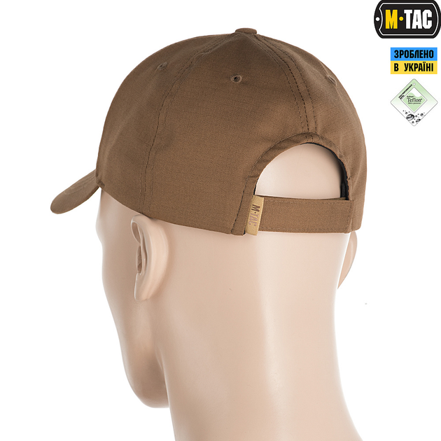 M-Tac бейсболка Elite Flex рип-стоп Coyote Brown XS - изображение 2