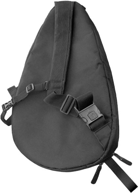 Чехол-рюкзак MEDAN 2186. Длина 63 см. Черный - изображение 2