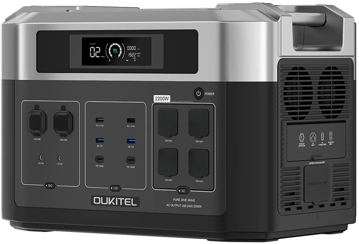 Зарядная станция Oukitel BP2000E / 2200 Вт / 2048 Вт⋅ч