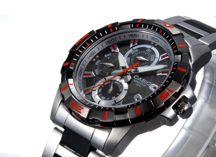 Наручний годинник Casio MTD-1071D-1A2VDF Срібло\Чорний Кварцовий механізм - зображення 5