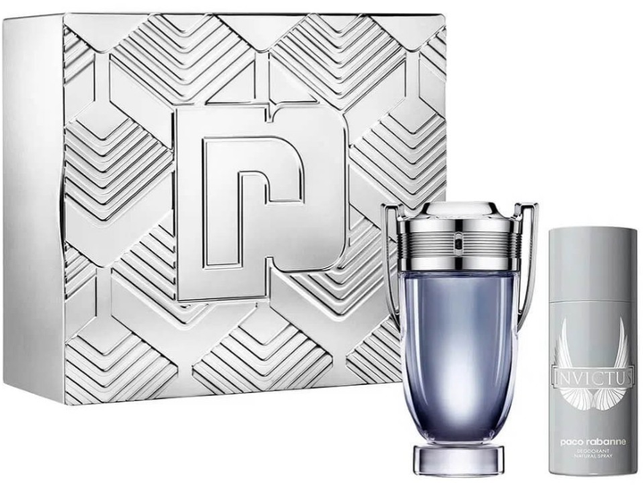 Zestaw męski Paco Rabanne Invictus Woda toaletowa 200 ml + Dezodorant 150 ml (3349668608126) - obraz 2