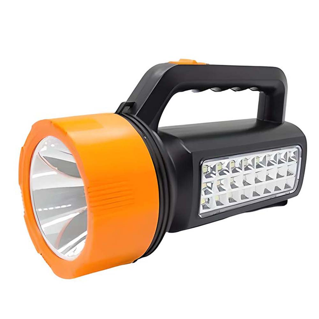 Фонарь ручной аккумуляторный светодиодный Gold Silver GS-2681 5W Черно ...