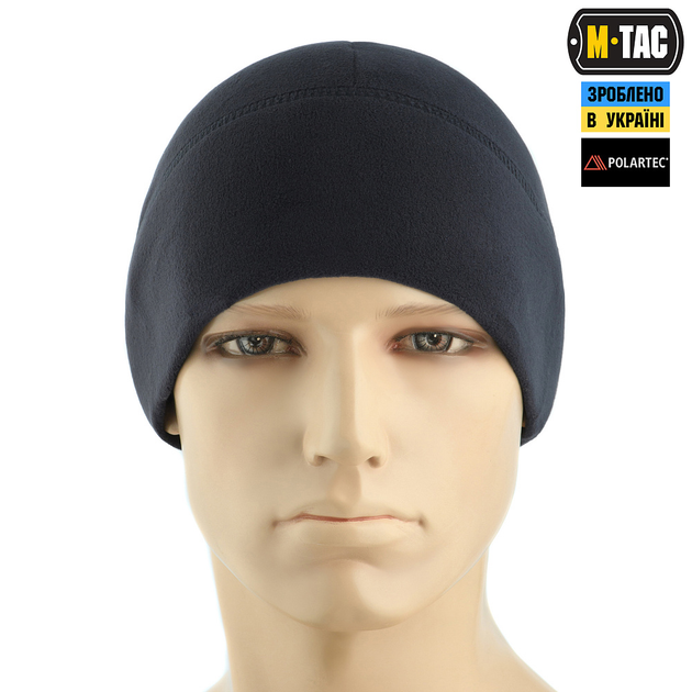 M-Tac шапка Watch Cap фліс Light Polartec Gen.II Dark Navy Blue M - зображення 2