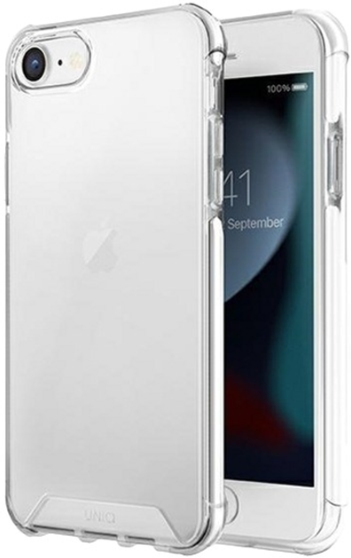 Панель Uniq Combat для Apple iPhone SE 2022/SE 2020/7/8 Blanc white (8886463680384) - зображення 1