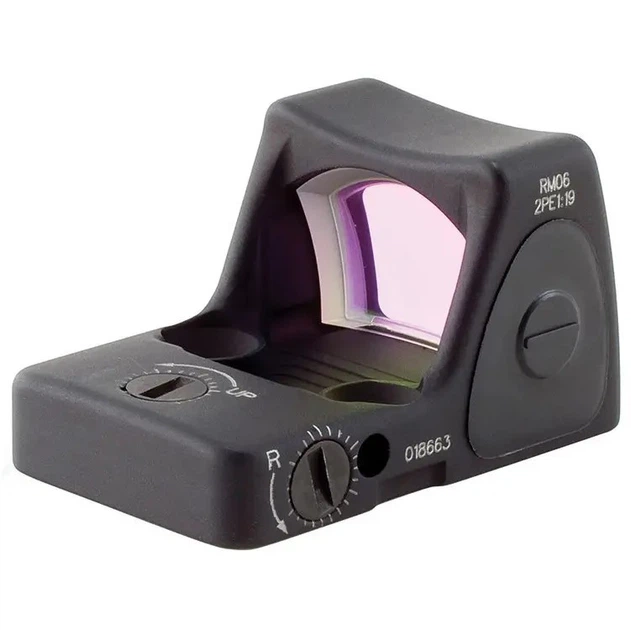 Прицел коллиматорный Trijicon RMR® Type 2 Red Dot Sight 6.5 MOA Red Dot, Adjustable - изображение 3