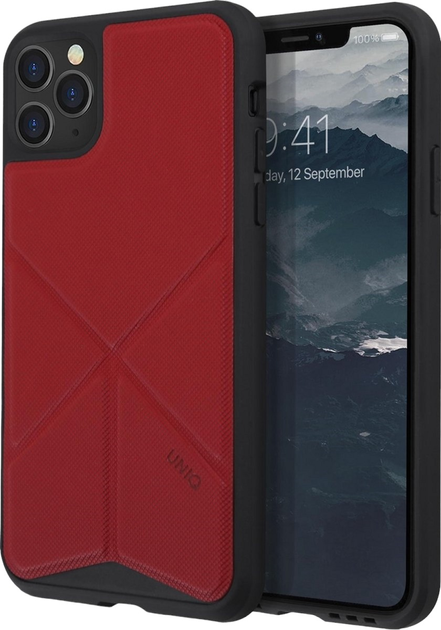 Etui Uniq Transforma do Apple iPhone 11 Pro Max Czerwony (8886463672549) - obraz 1