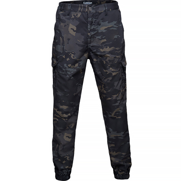Тактические штаны S.archon SH9 Camouflage Black 2XL мужские - изображение 1