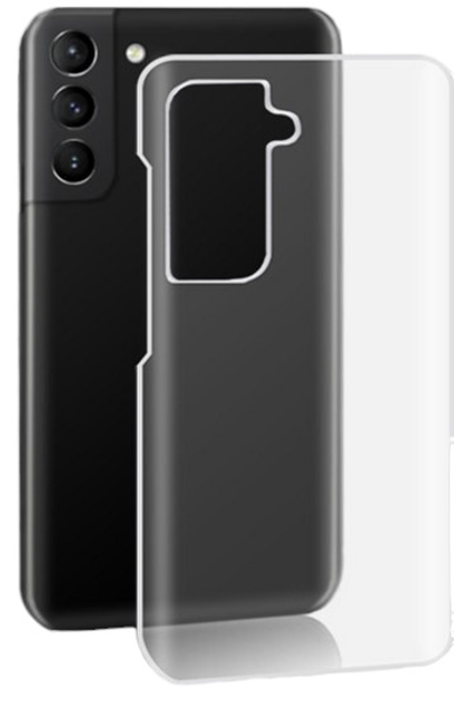 Etui Qoltec Pc Hard Clear do Samsung Galaxy S21 Przezroczysty (5901878521183) - obraz 1