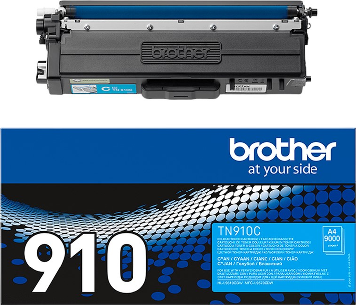 Toner Brother TN910CP błękitny (TN910CP) - obraz 1