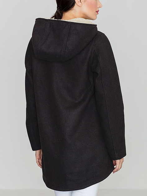 Куртка демісезонна жіноча Lenitif K306 XL Чорна (5902194322775) - зображення 2
