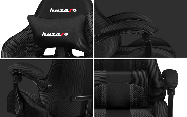 Ігрове крісло Huzaro Force 4.7 Carbon Mesh (5903796011401) - зображення 13