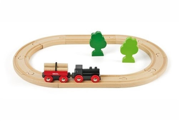 Zestaw startowy Brio Little Forest Train Set 18 elementów (7312350330427) - obraz 1