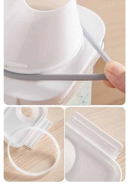 Емкость для хранения порошка SV с мерной чашей 1115 мл Белый (sv2762) - изображение 7