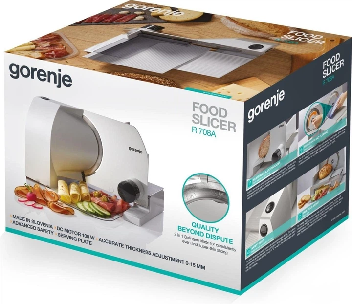 Ломтерезка Gorenje R708A 267719 - изображение 12