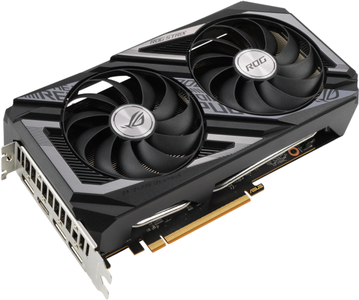 Karta graficzna Asus PCI-Ex Radeon RX 6600 XT ROG Strix OC Edition 8GB GDDR6 (128bit) (2607/16000) (1 x HDMI, 3 x DisplayPort) (ROG-STRIX-RX6600XT-O8G-GAMING) - obraz 2