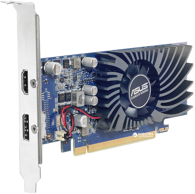 Karta graficzna Asus PCI-Ex GeForce GT 1030 Low Profile 2GB GDDR5 (64Bit) (1228/6008) (DisplayPort, HDMI) (90YV0AT2-M0NA00) - obraz 3