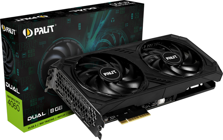 Karta graficzna Palit PCI-Ex GeForce RTX 4060 Dual 8GB GDDR6 (128bit) (2460/17000) (HDMI, 3 x DisplayPort) (NE64060019P1-1070D) - obraz 10