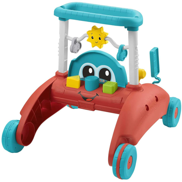 Дитячі ходунки двосторонні Fisher-Price 2-Seiten Auto Lauflern Wagen (194735092345) - зображення 1