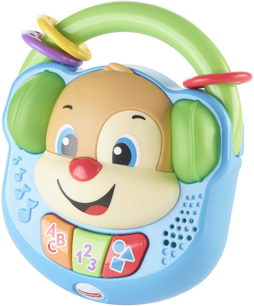 Іграшка музичний плеєр Fisher-Price Music Player Sing & Learn Dog (887961616613) - зображення 1