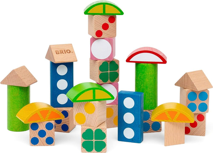 Кубики Ravensburger Patterned Wooden Blocks (7312350301120) - зображення 3